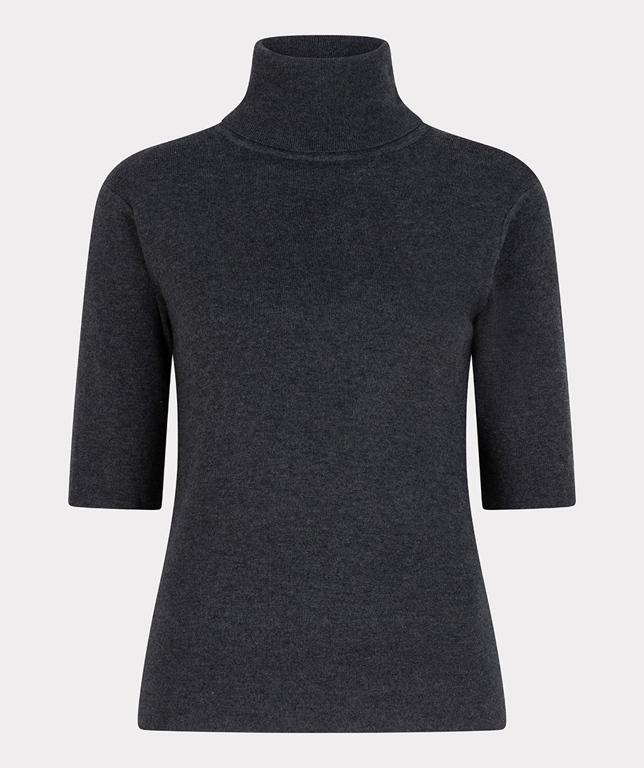 [07516] S/S T NECK SWEATER