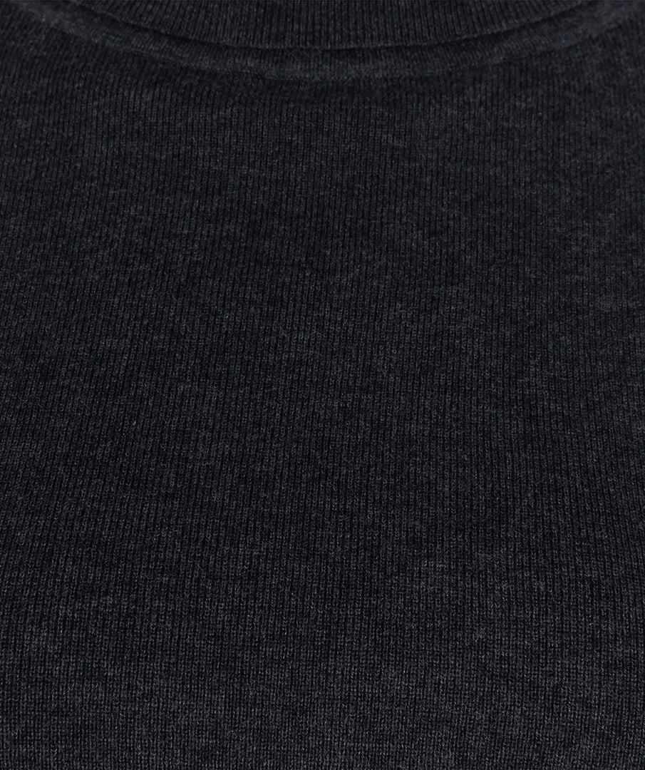 [07516] S/S T NECK SWEATER