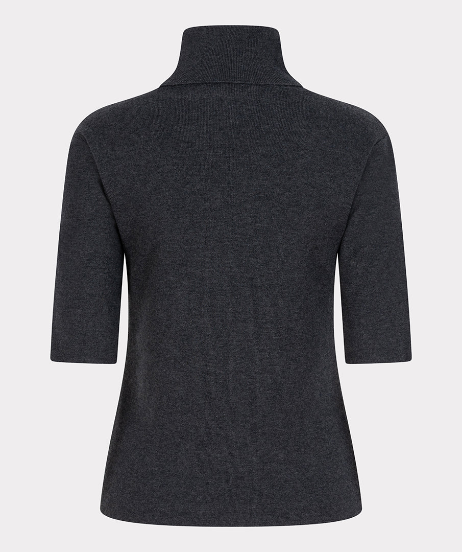 [07516] S/S T NECK SWEATER
