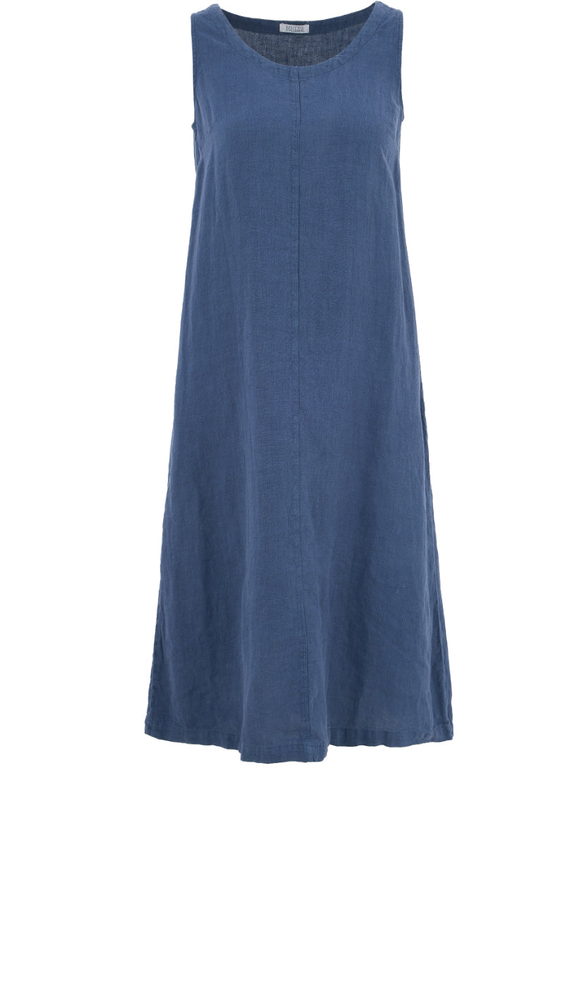 Hannahs Of Erin- Erin Ontario-Dolcezza A-Line Midi Dress | Sleeveless Linen Dress-Indigo Style#25234
100% linen fabric
A-line silhouette fit
Sleeveless design for warm weather comfort
Round-neck design for a classic, timeless look
Side pockets for added convenience and style
Plain pattern for a refined, elegant touch
Perfect for casual summer outings, beach days, and picnics
Style Tip: Pair with sandals, espadrilles, or layer with a denim jacket for cooler evenings.






