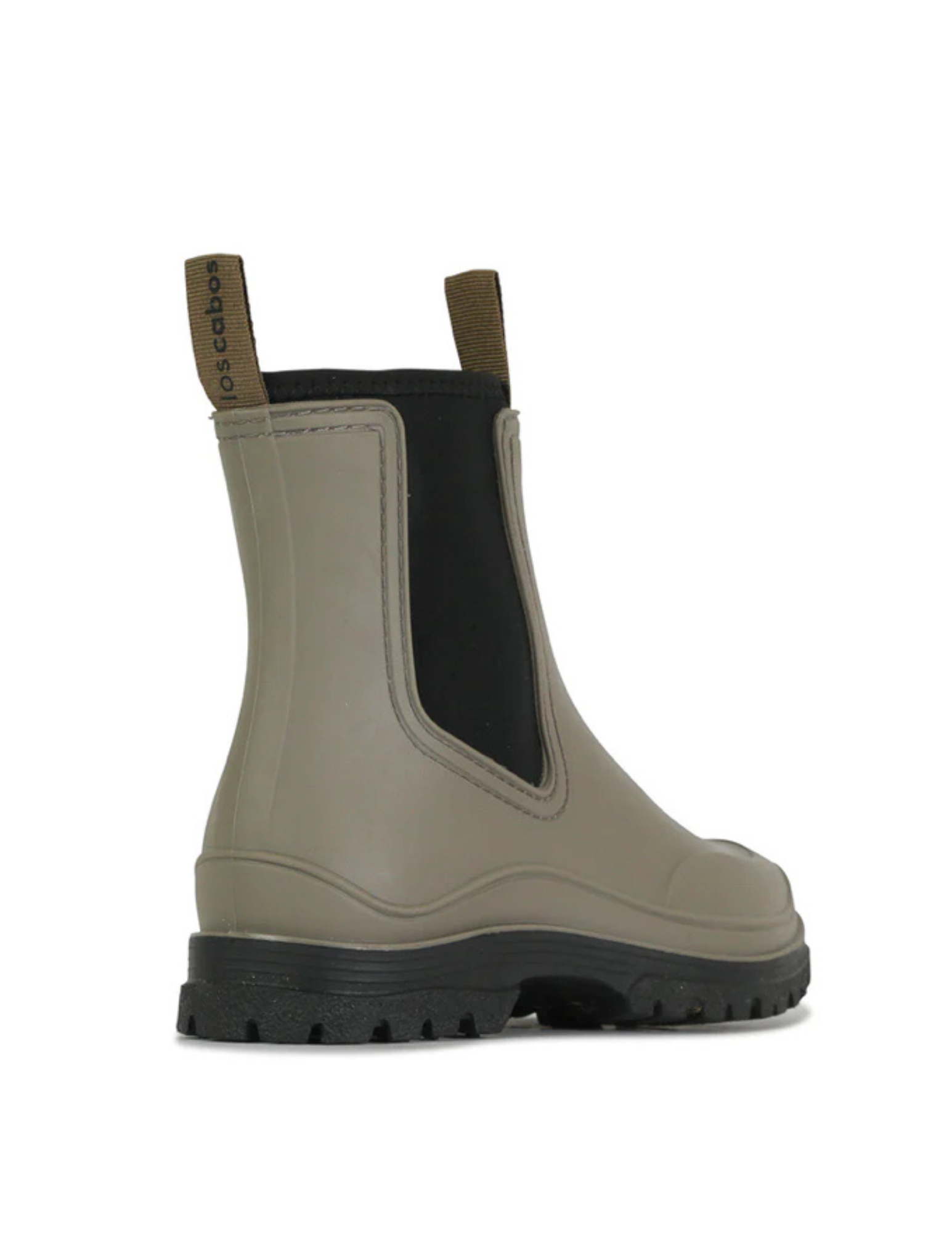 Hannahs Of Erin-Erin Ontario-Los Cabos-AMELIA RAINBOOT-Khaki
AMELIA Rain Boot in vibrant colors, featuring a cozy neoprene lining and double pull-tabs for easy slip-on. Designed with a practical 30mm heel, blending style and comfort to keep you dry while enhancing your rainy day outfit.