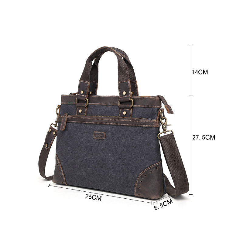 MB 8803  Davan.   SHOULDER BAG W LEATHER TRIM