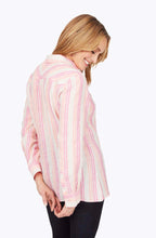 Load image into Gallery viewer, [190188FOXCROFT]  STRIPE LINEN SHIRT
